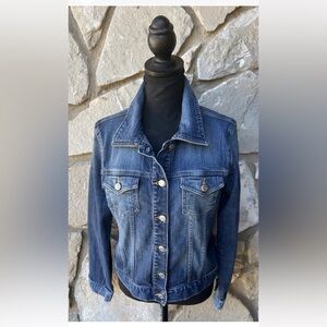 Old Navy Y2K Vintage Womens Denim Jacket Size Medium Excellent Condition